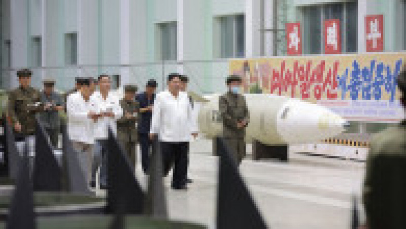Kim Jong Un a vizitat fabrici-cheie vineri și sâmbătă. FOTO: Profimedia Images | Poza 6 din 7