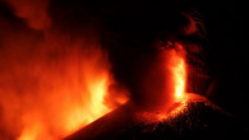Vulcanul Etna, unul dintre cei mai activi din lume, a intrat din nou în erupție duminică seară. Foto: Profimedia Images | Poza 4 din 6
