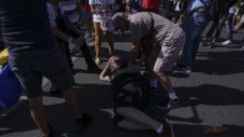 Protestele din 10 august 2018 în imagini. Sursa foto: Octav Ganea / INQUAM Photos | Poza 13 din 35