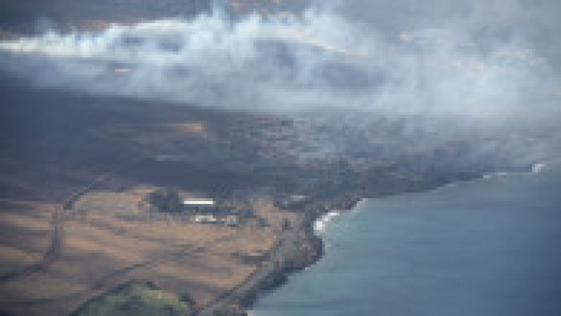 Incendiile din stațiunea Lahaina, insulele Hawaii, 9 august 2023. Sursa foto: Profimedia Images | Poza 19 din 23