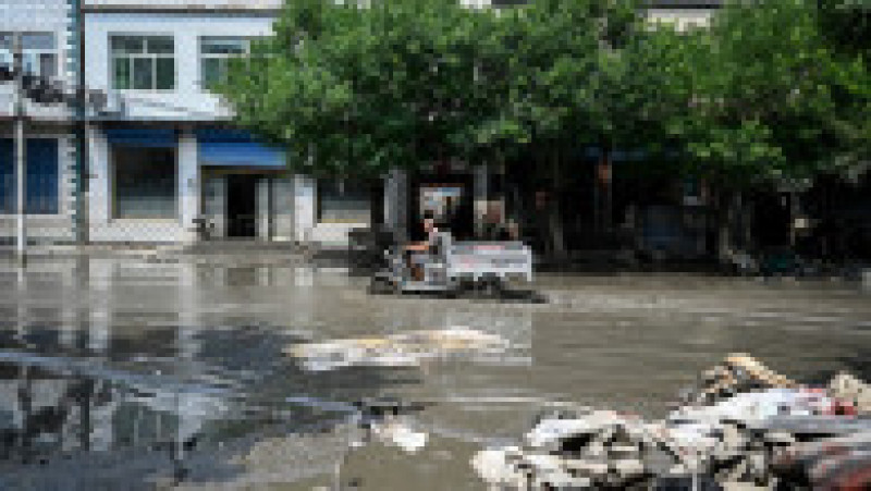  Bilanţul inundaţiilor din provincia Hebei, în nordul Chinei, s-a agravat la cel puţin 29 de morţi. FOTO: Profimedia Images | Poza 3 din 5
