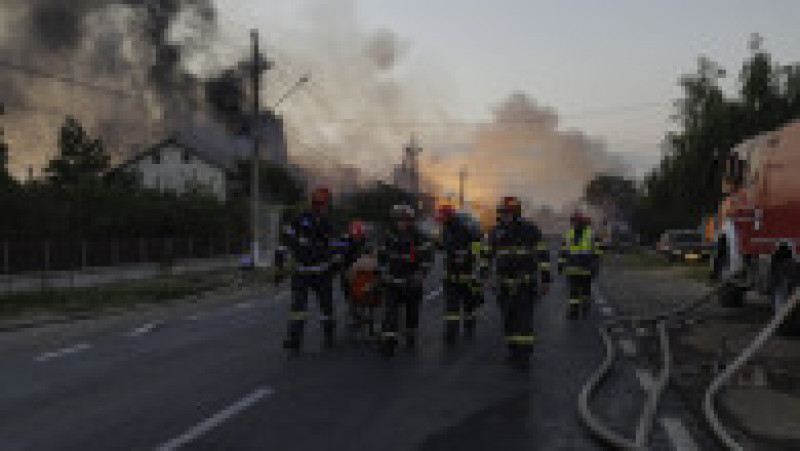 Cel puțin un mort în Explozie devastatoare lângă București. Foto: Inquam Photos/ Octav Ganea | Poza 3 din 19
