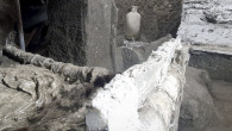 Un dormitor descoperit de arheologi într-o vilă romană de lângă Pompei arată cum trăiau sclavii în lumea antică. FOTO: Facebook Ministero della Cultura | Poza 1 din 6