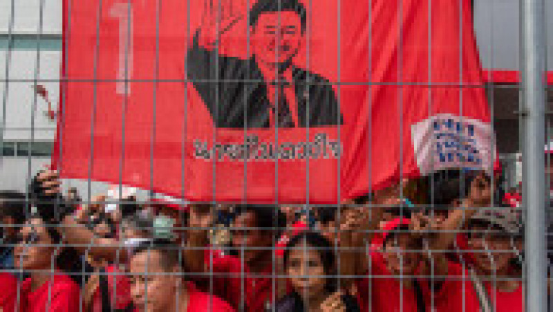 Fostul premier Thaksin Shinawatra s-a întors în Thailanda după 15 ani de exil. Foto: Profimedia | Poza 7 din 9