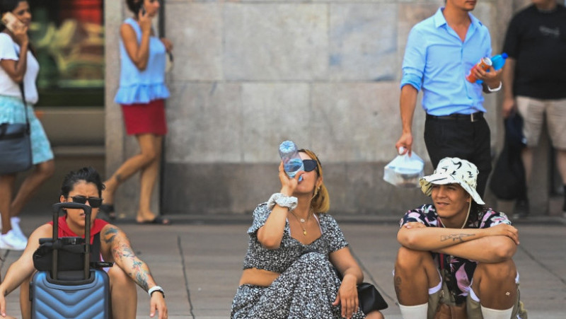 Un nou val de căldură face ravagii în Italia. FOTO: Profimedia Images