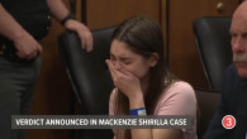 Mackenzie Shirilla, în momentul în care își află sentința FOTO: Profimedia Images | Poza 2 din 8