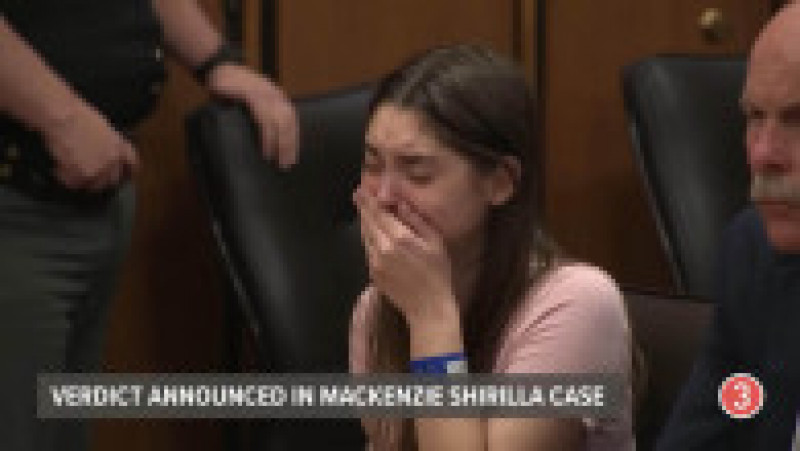 Mackenzie Shirilla, în momentul în care își află sentința FOTO: Profimedia Images | Poza 6 din 8