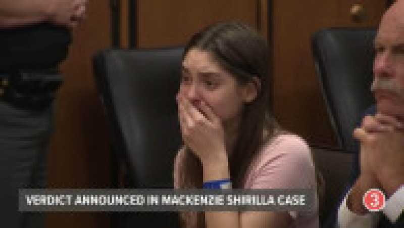 Mackenzie Shirilla, în momentul în care își află sentința FOTO: Profimedia Images | Poza 7 din 8