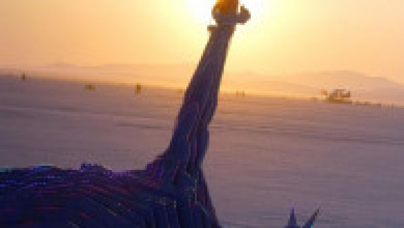 Festivalul Burning Man în anii trecuți. Sursa foto: Profimedia Images | Poza 26 din 47