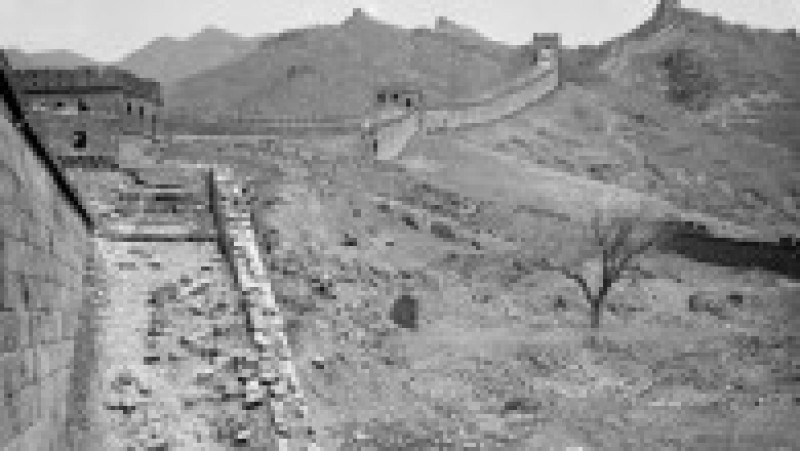 Marele Zid Chinezesc la începutul secolului XX. Sursa foto Profimedia Images | Poza 47 din 49