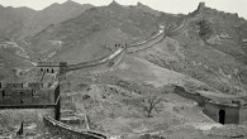 Marele Zid Chinezesc la începutul secolului XX. Sursa foto Profimedia Images | Poza 44 din 49