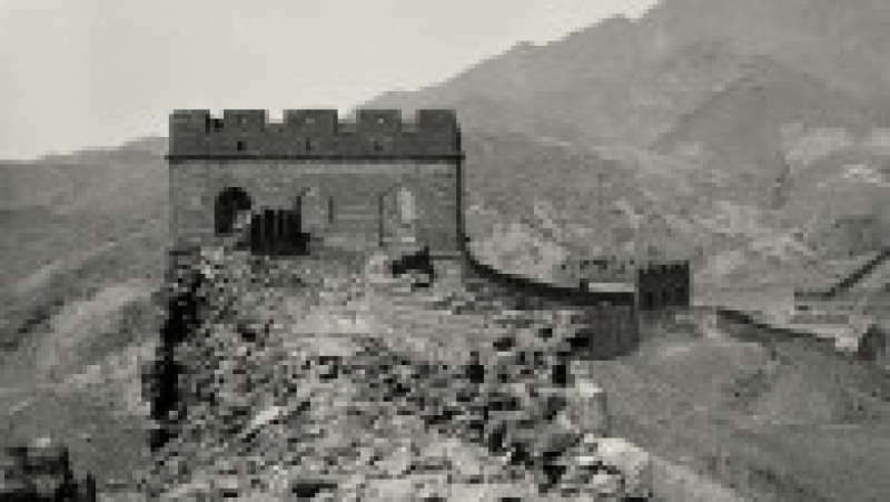 Marele Zid Chinezesc la începutul secolului XX. Sursa foto Profimedia Images | Poza 45 din 49