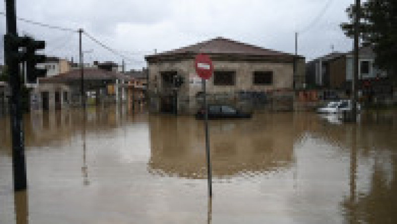 În Grecia s-au înregistrat precipitații record, aproape 800 de mm de ploaie în 24 de ore. FOTO: Profimedia Images | Poza 7 din 7