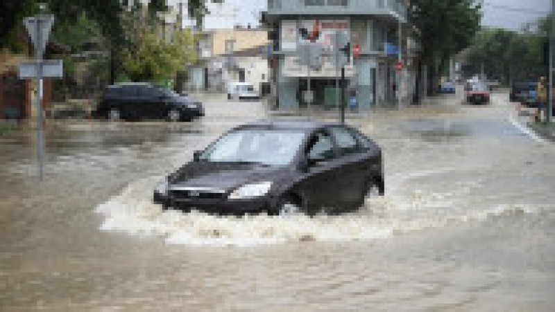 În Grecia s-au înregistrat precipitații record, aproape 800 de mm de ploaie în 24 de ore. FOTO: Profimedia Images | Poza 3 din 7