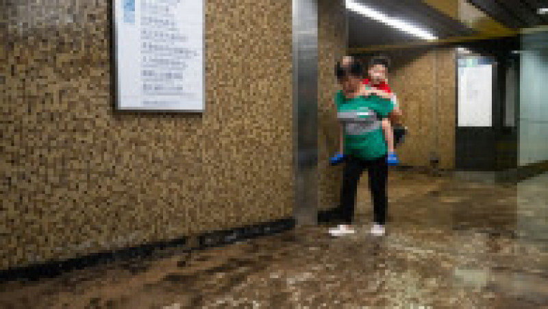 Hong Kong se confruntă cu inundații istorice. FOTO: Profimedia Images | Poza 6 din 14