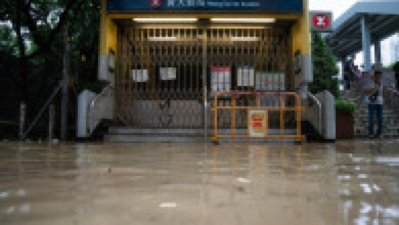 Hong Kong se confruntă cu inundații istorice. FOTO: Profimedia Images | Poza 3 din 14
