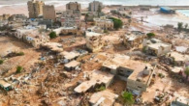Amploarea dezastrului din Libia a fost fotografiată și din satelit. FOTO: Profimedia Images | Poza 10 din 24