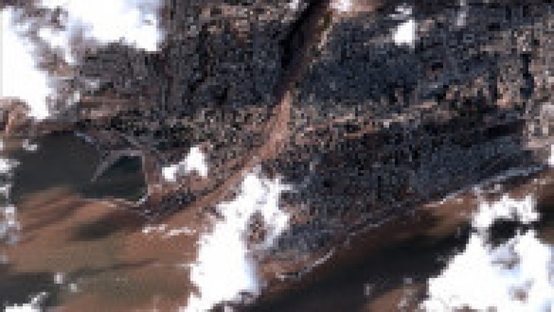 Amploarea dezastrului din Libia a fost fotografiată și din satelit. FOTO: Profimedia Images | Poza 5 din 24