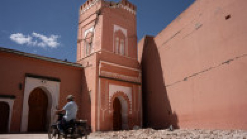Pagubele sunt mari în oraşul marocan Marrakech cu un bogat patrimoniu arhitectural, după cutremurul devastator. FOTO: Profimedia Images | Poza 19 din 55