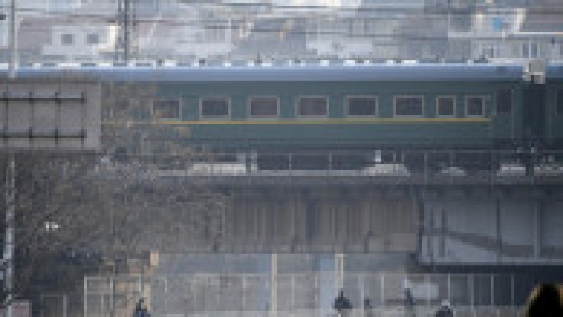 Kim Jong Un merge cu un tren luxos, puternic blindat și extrem de lent. Foto: Profimedia | Poza 7 din 9