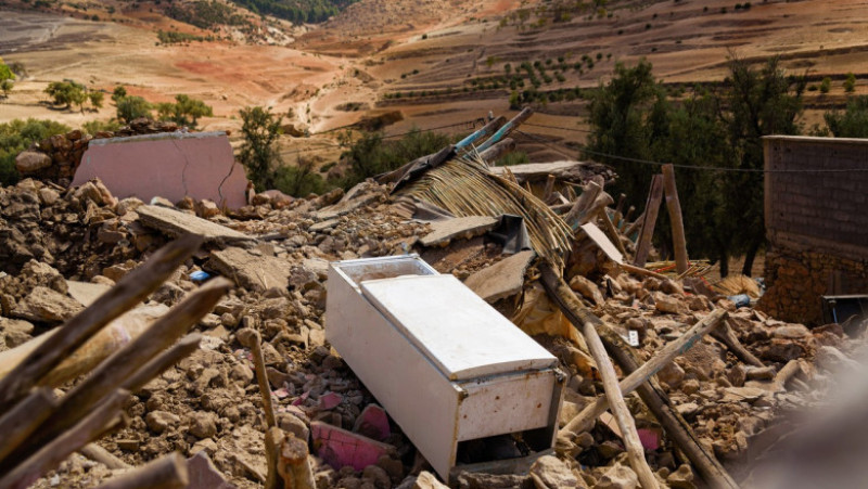 Imagini din Maroc, după cutremurul devastator. FOTO: Profimedia Images