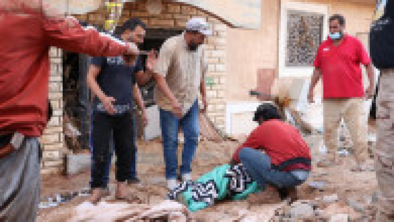  5.300 de morți după inundațiile catastrofale din Libia. Foto: Profimedia | Poza 1 din 12