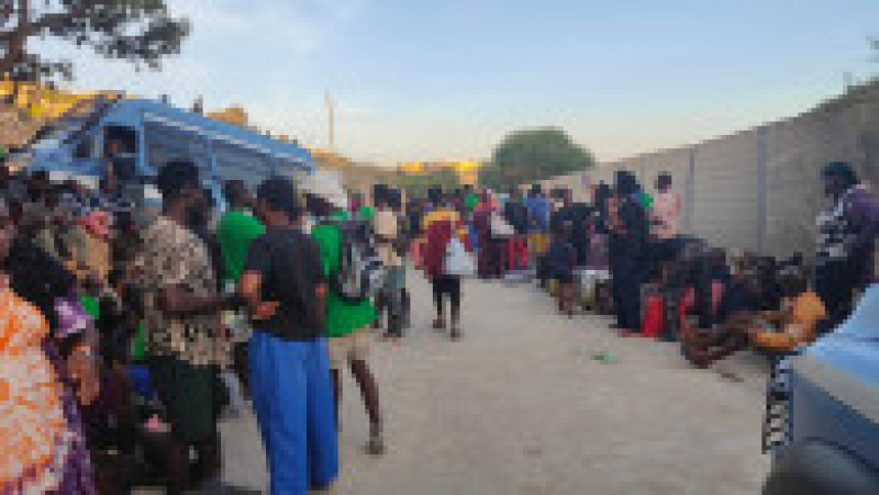 Debarcarea a circa 6.000 de migranţi pe insula italiană Lampedusa a provocat miercuri scene de haos. FOTO: Profimedia Images | Poza 4 din 5