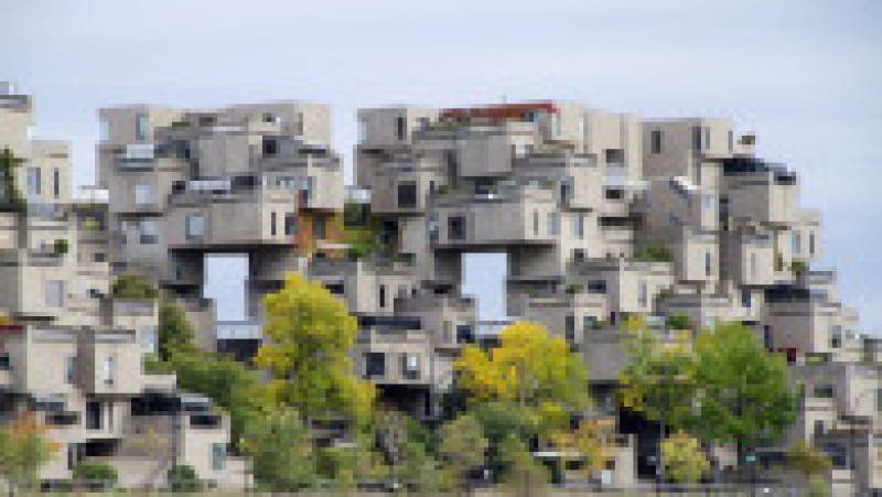 Structura modulară a Habitatului 67 din Canada era menită să reinventeze stilul de viață urban și rămâne și azi o realizare arhitecturală unică. Foto: Profimedia Images | Poza 20 din 41