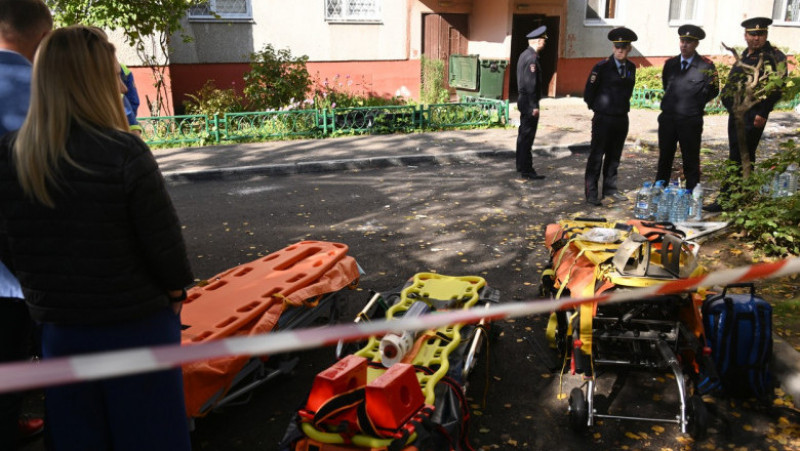 O persoană a murit şi alte două se află sub dărâmături, în urma unei explozii în apropiere de Moscova: Profimedia Images