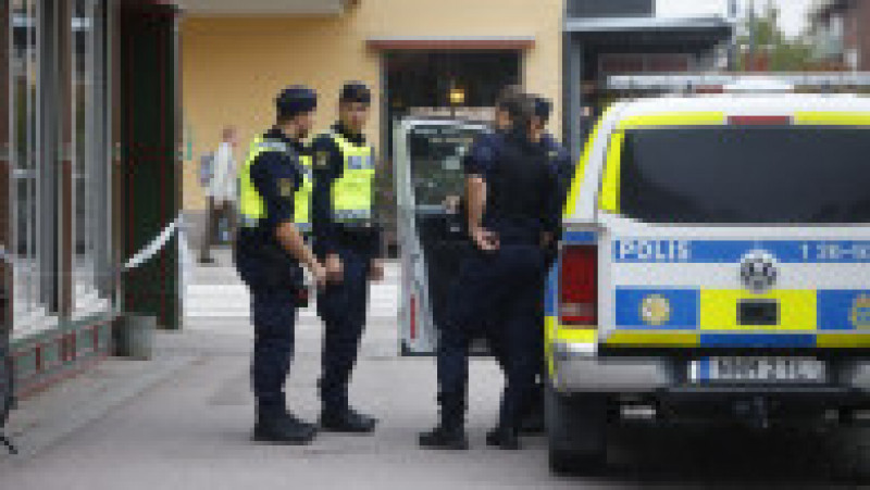 Două persoane au fost ucise într-un bar, în Sandviken, la 162 de kilometri nord-vest de Stockholm, în Suedia. FOTO: Profimedia Images | Poza 6 din 6