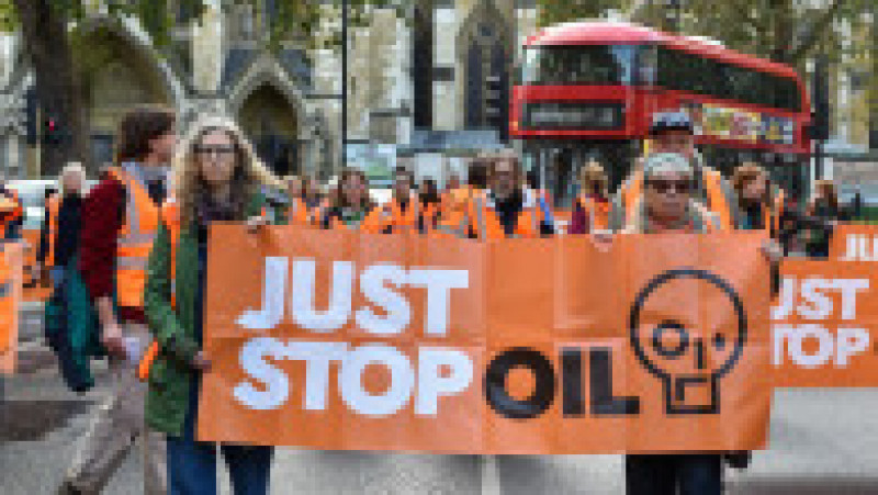 Protest Just Stop Oil la Londra. Sursa foto: Profimedia Images | Poza 10 din 10