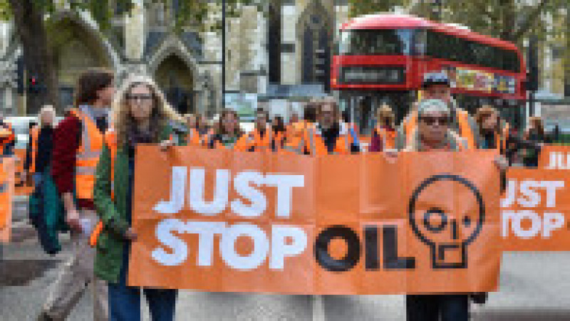 Protest Just Stop Oil la Londra. Sursa foto: Profimedia Images | Poza 10 din 10