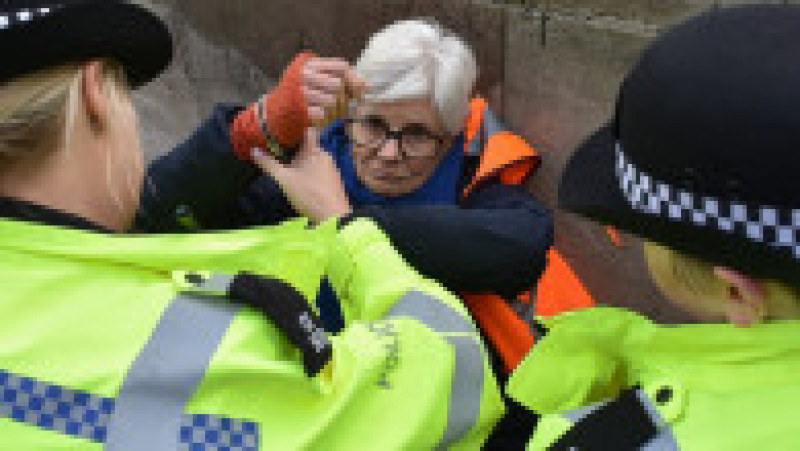 Protest Just Stop Oil la Londra. Sursa foto: Profimedia Images | Poza 7 din 10