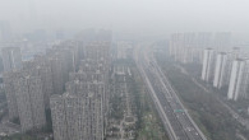 Mai multe regiuni din China sunt grav afectate de poluare. FOTO: Profimedia Images | Poza 1 din 7