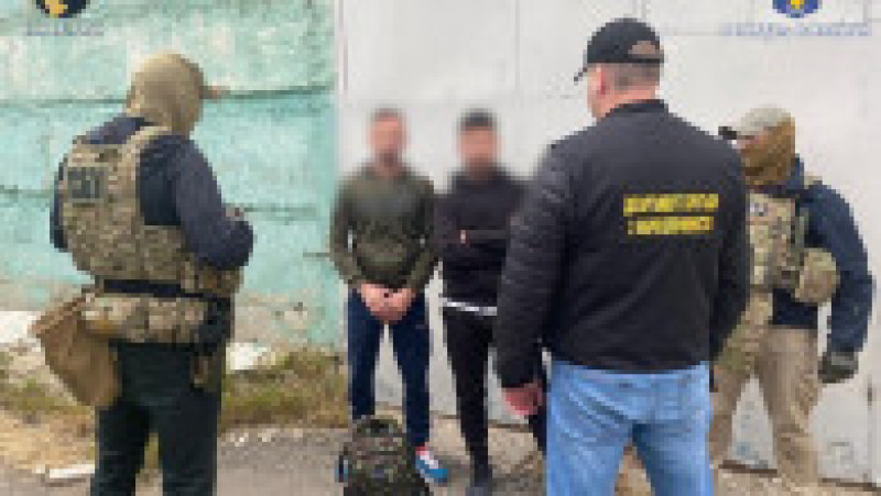 Traficanți români de heroină reținuți în Ucraina. Foto: DIICOT | Poza 1 din 5