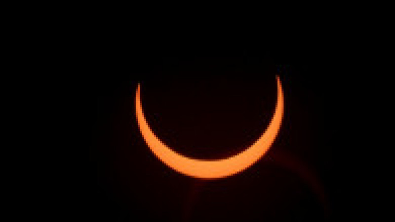 O eclipsă inelară de Soare a avut loc sâmbătă și a putut fi observată în unele părți din SUA și în America de Sud și Centrală. FOTO: Profimedia Images | Poza 9 din 11