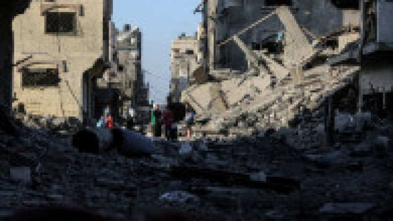 Imagini apocaliptice în Gaza după bombardamentele israeliene. Sursa foto: Profimedia Images | Poza 30 din 30