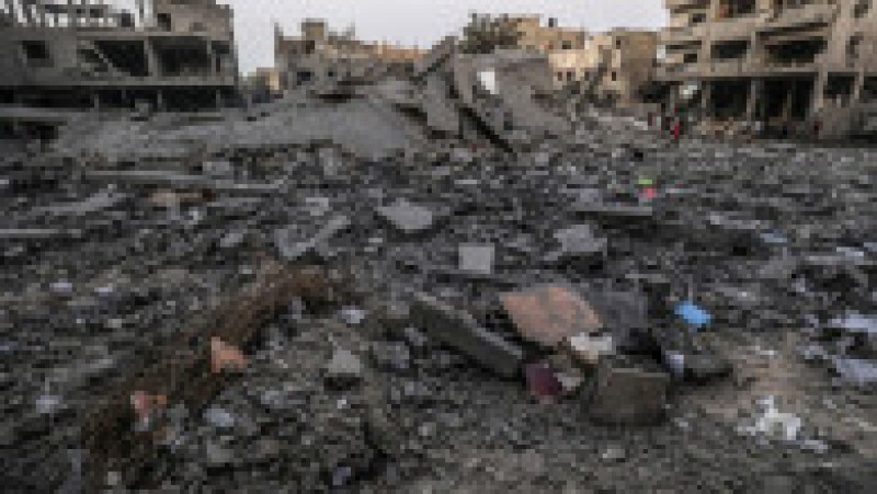 Imagini apocaliptice în Gaza după bombardamentele israeliene. Sursa foto: Profimedia Images | Poza 24 din 30
