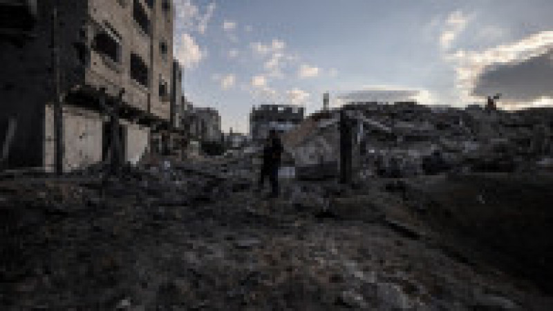 Imagini apocaliptice în Gaza după bombardamentele israeliene. Sursa foto: Profimedia Images | Poza 18 din 30