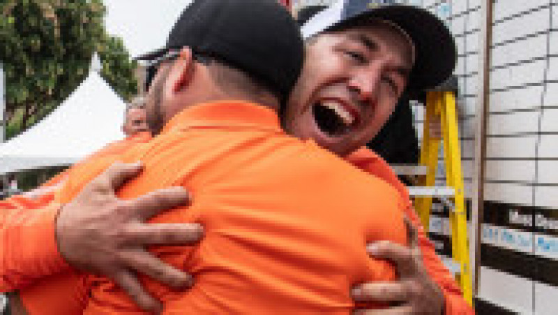 Americanul Travis Gienger a câștigat detașat concursul cu dovleacul de 1.247 de kilograme FOTO: Profimedia Images | Poza 6 din 17