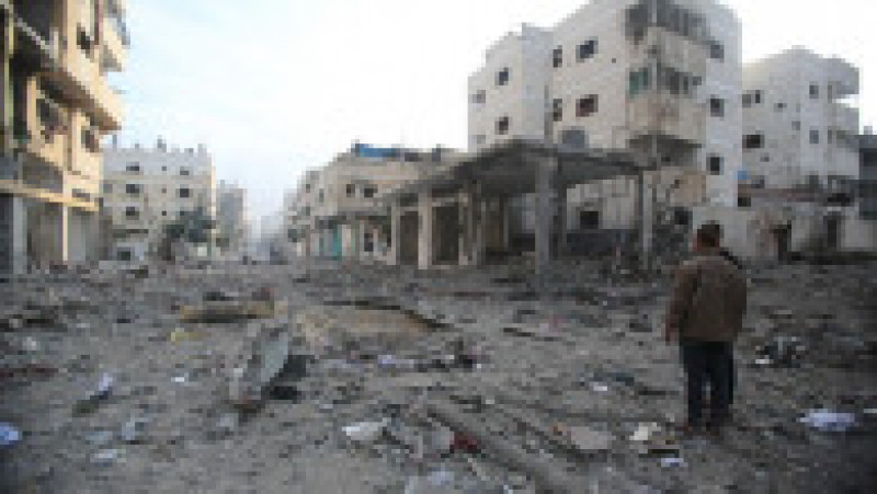 Urmările bombardamentelor israeliene din Gaza. Sursa foto: Profimedia Images | Poza 7 din 11
