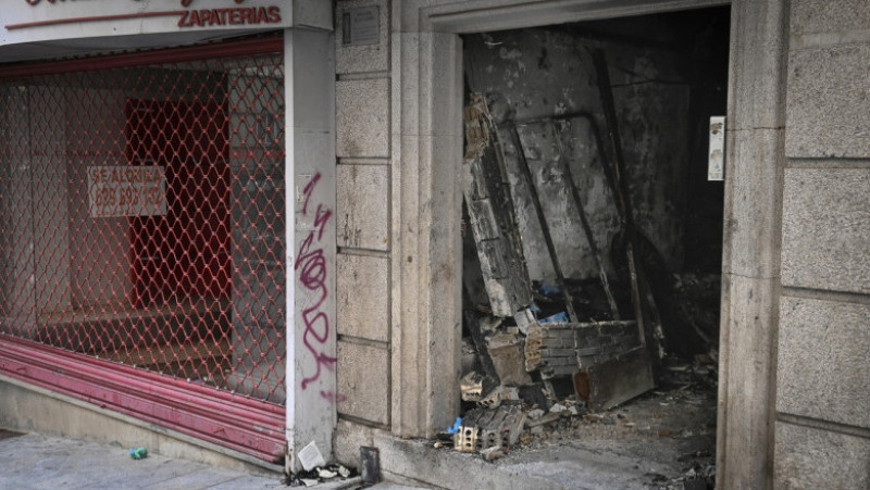 Patru minori au murit într-un incendiu izbucnit într-un imobil din Vigo, în nord-vestul Spaniei. FOTO: Profimedia Images 