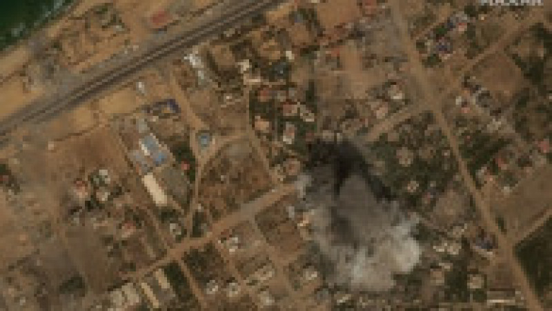 Imaginile din satelit au dezvăluit amploarea pagubelor din Fâșia Gaza. FOTO: Profimedia Images | Poza 6 din 9