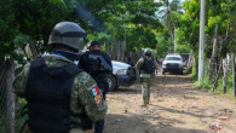 Cel puţin treisprezece poliţişti au fost ucişi într-un atac armat, luni, într-o regiune din sudul Mexicului. FOTO: Profimedia Images | Poza 5 din 5