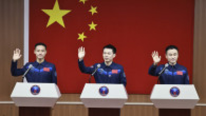 Şederea lor pe Tiangong ar trebui să dureze şase luni. Foto: Profimedia Images | Poza 4 din 11