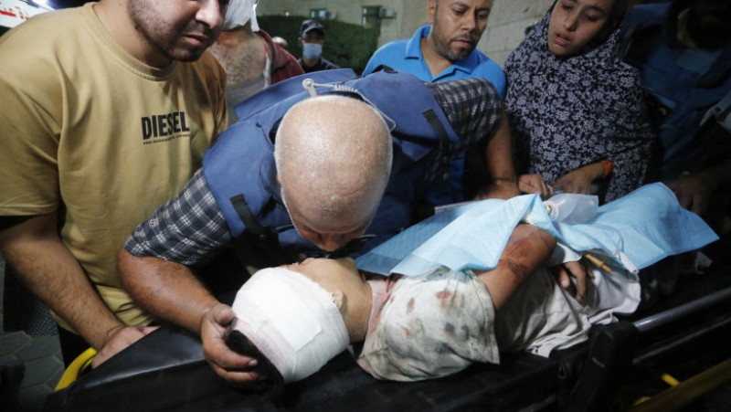 Familia corespondentului Al-Jazeera în Gaza a fost ucisă în bombardament. FOTO Profimedia Images