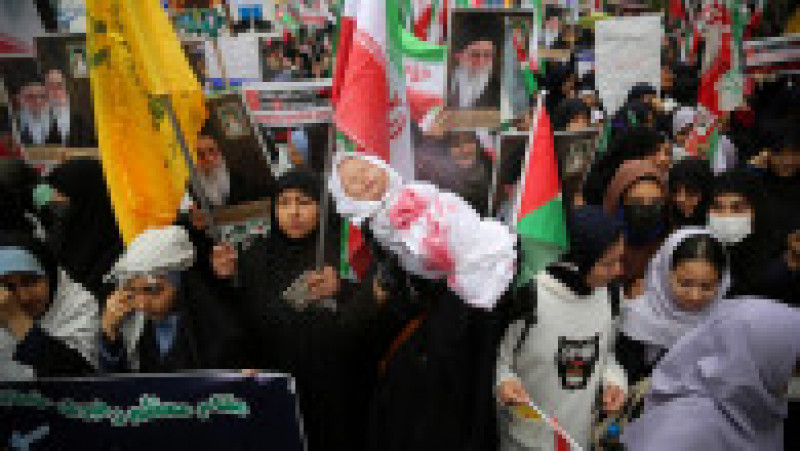 Protest anti-SUA la Teheran, Iran. Sursa foto: Profimedia Images | Poza 8 din 8