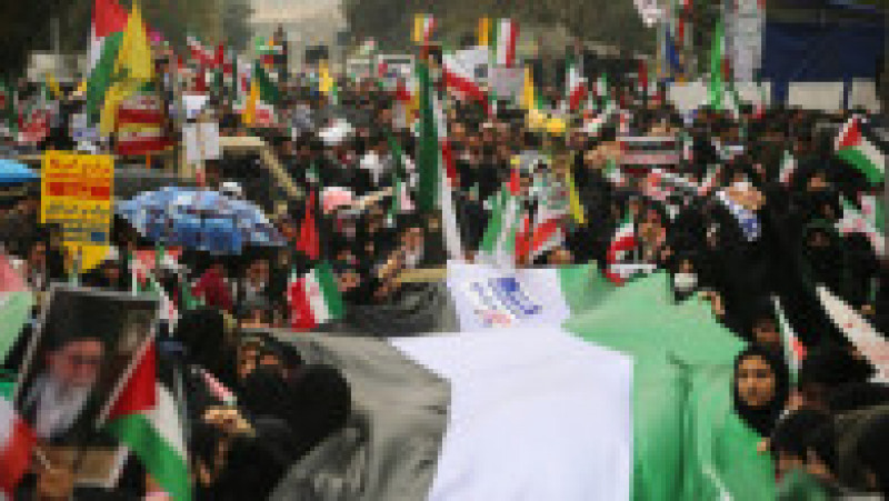 Protest anti-SUA la Teheran, Iran. Sursa foto: Profimedia Images | Poza 7 din 8