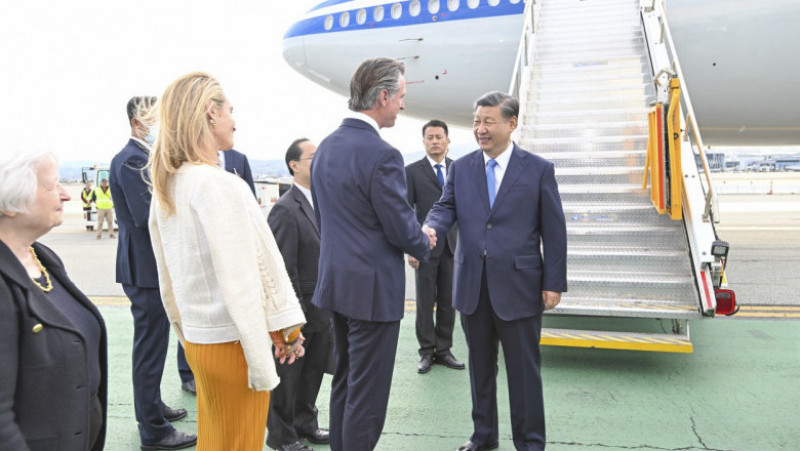 Xi Jinping şi-a început vizita în Statele Unite. Foto: Profimedia