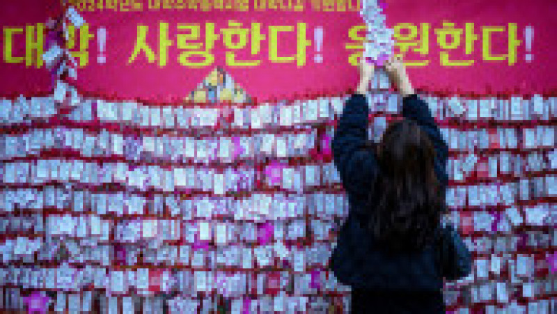 Emoții în Coreea de Sud. Jumătate de milion de elevi susțin admiterea la facultate. FOTO: Profimedia Images | Poza 12 din 14